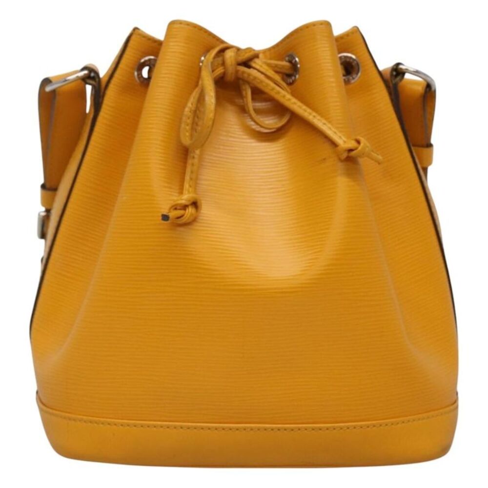 Louis Vuitton Petit Noe Nm Epi Leather Yellow Leather Handbag